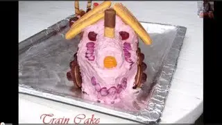 How To Make a Train Cake - Train Birthday Cake Decorating Ideas