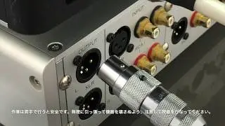 AR-910 & TUNAMI TERZO XX 付属XLRコネクター 