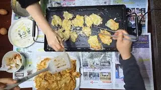 전 부치는 날, The tradition of cooking Jeon (Korean savory pancakes)
