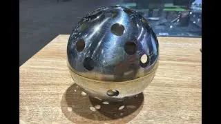 Laser cutting & welding a stainless steel pickleball! | TRUMPF TLC 3000