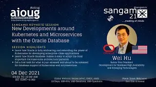 New Developments around Kubernetes and Microservices with the Oracle Database