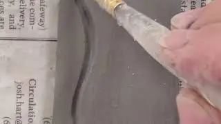 Carving in Leather Hard Clay