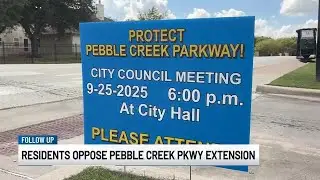Pebble Creek residents look to have throughfare removed from College Station long-term growth plan