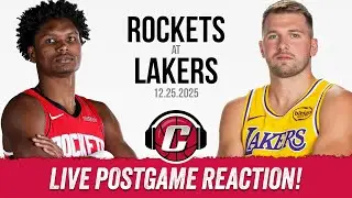Rockets vs Lakers LIVE Postgame Reaction - Christmas Day! Luka Doncic, Alperen Sengun, Kevin Durant