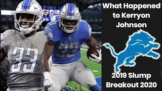 What Happened to Kerryon Johnson in 2019? Is it Fixable in 2020