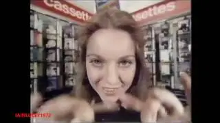 WOOLWORTHS TV ADVERT 1970's  100 hottest cassette tapes  8 track cartridges 35p off  THAMES TV HD 10