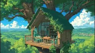 Cozy Treehouse Vibes: Relaxing Lofi Jazz Hip Hop Beats for Study & Chill