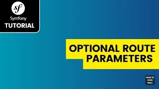 Symfony routes tutorial: Optional parameters