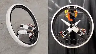 Ringbot: This Monocycle Robot Rolls and Balances On Two Legs