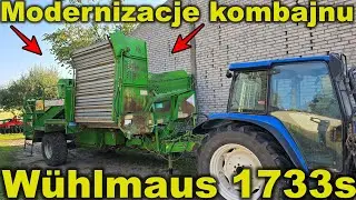 Przeprowadzone naprawy w nowym kombajnie Wühlmaus 1733s - aktualizacja - Kamil pokazuje jak kopie!