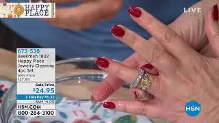 Beekman 1802 Happy Place Jewelry Cleaning 4piece Set