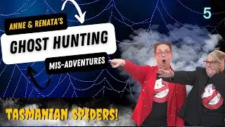 Granny Ghost  Hunters in Tasmania Pt 5 | The BIGGEST spiders on this planet invade our accommodation