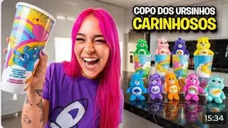 ABRIR A COLE&Ccedil;&Atilde;O DE COPOS DOS URSINHOS CARINHOSOS*achei um raro