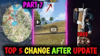 Part 7 Top 5 Changes After Ob 34 Update 😱🔥 Free Fire Ob 34 Update All Changes #shorts #freefire