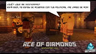 Que? Que me destierras? - Minecraft Ace of Diamonds Network