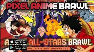 Anime Brawl Gameplay & 8 C&oacute;digos🎁+90% Off - Android IOS APK Cross Over RPG!