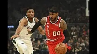 Carmelo Anthony OBLITERATES Bucks - 18 Pts Full Highlights | Blazers vs Bucks | November 21, 2019