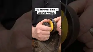 You&rsquo;ve Been Winding Your Trimmer Line Wrong! ⚠️ Here's how to do it properly!