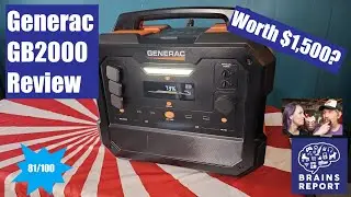 Честный обзор портативной электростанции Generac GB2000 (проверено экспертами): стоит ли она свои...