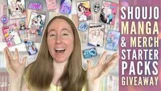 Shoujo Manga & Merch Starter Pack Giveaway!! | 25 Days of Shoujo Manga Kickoff!