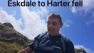 Our week in the Lake District part 3 - Eskdale to Harter fell then a bit of wild swimming 