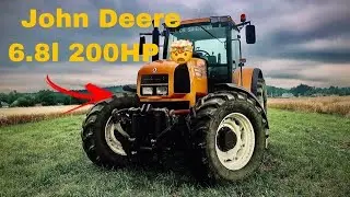 Renault Ares 735 RZ engine sound 6.8L (John Deere Engine )
