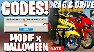 *НОВЫЕ* ВСЕ РАБОЧИЕ КОДЫ MODIF x HALLOWEEN UPD ДЛЯ DRAG DRIVE SIMULATOR! КОДЫ DRAG DRIVE SIMULATOR