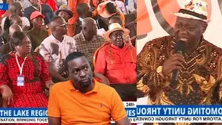WE MUST BE PART OF THE NEXT GVT! Crazy as Sen.Ojienda Electrifies ODM crowd Infront of Oburu, Wanga