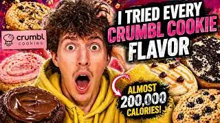 I TRIED EVERY CRUMBL COOKIE FLAVOR