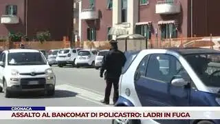 CRONACA. ASSALTO AL BANCOMAT DI POLICASTRO: LADRI IN FUGA