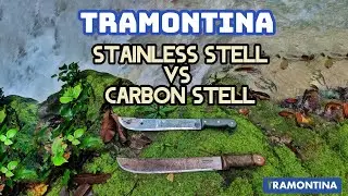 Tramontina camping stainless steel vs tramontina carbon stell who win ?