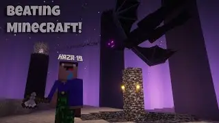 Beating Minecraft but im bad !