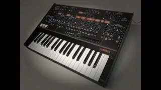 Behringer Odyssey - unboxing and first impressions, no talking - Philhelmon (2019)