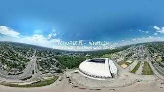 Zdjęcia 360 VR Poznań stadion Lusowo. Muzyka Rock-blues AI