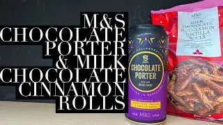 M&S Milk Chocolate & Cinnamon Tortilla Rolls Review , M&S Chocolate Porter Review