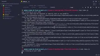 Building Nodejs & Mongodb applications from scratch 2018 : Sending HTML files with express