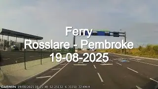 Ferry Rosslare - Pembroke 19-08-2025