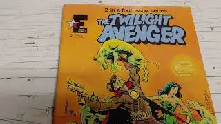 EP 314 Twilight Avenger #2 1986 Elite Comics by John Wooley & Terry Tidwell. Indie comic