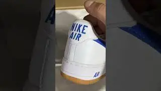 Air forc&eacute; 1 colour of the month retro white blue 💙