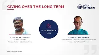 63.10 Venkat Krishnan - Giving over the long term