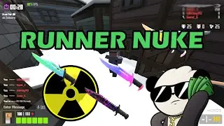 Krunker | RUNNER NUKE! *KNIFE ONLY CLASS*