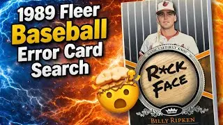 1989 Fleer Baseball Error Box Search! Ripken 