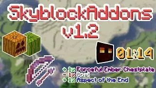 SkyblockAddons v1.2 Hypixel Mod Update - New magma boss timer & more!