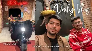 What an Amazing Day! | Hair Cutting | Indian Restaurant | Deepanshu Hans | Mahavir Gurjar | Hindi