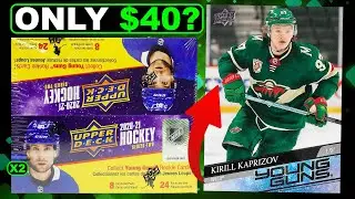 TOO CHEAP TO PASS UP! - 2020-21 Upper Deck Series 2 Hockey Retail Box Break x2