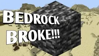 I BREAK BEDROCK FOR 10 HOURS! ON VERSION 1.19!!!