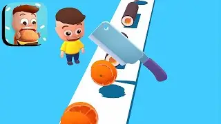 Food Games 3D Gameplay 🍊🍣🍔 All Levels 1-7