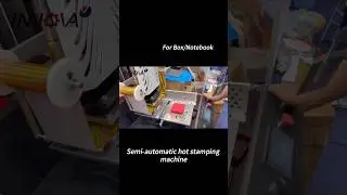 ✨ IN-220 Semi-Automatic Foil Stamping Machine | Craft Your Signature Packaging Aesthetics✨