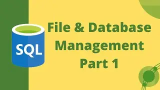 File & Database Management (Part 1) | How to Install SQL Server & SQL Management Studio Installation