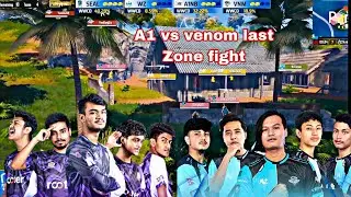A1 esports vs Venom Legend last zone fight | A1 esports chicken dinner | pmpl s6 l sinister | pubg